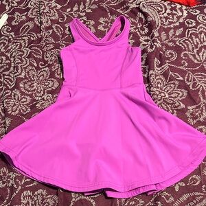Vibrant Pink Kids Dress